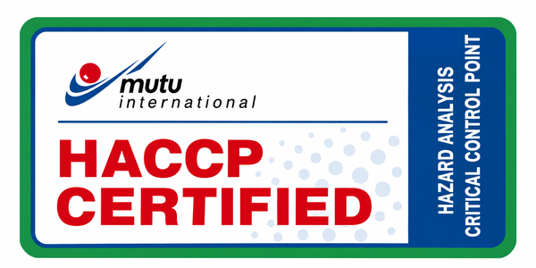 HACCP Certified Mutu International