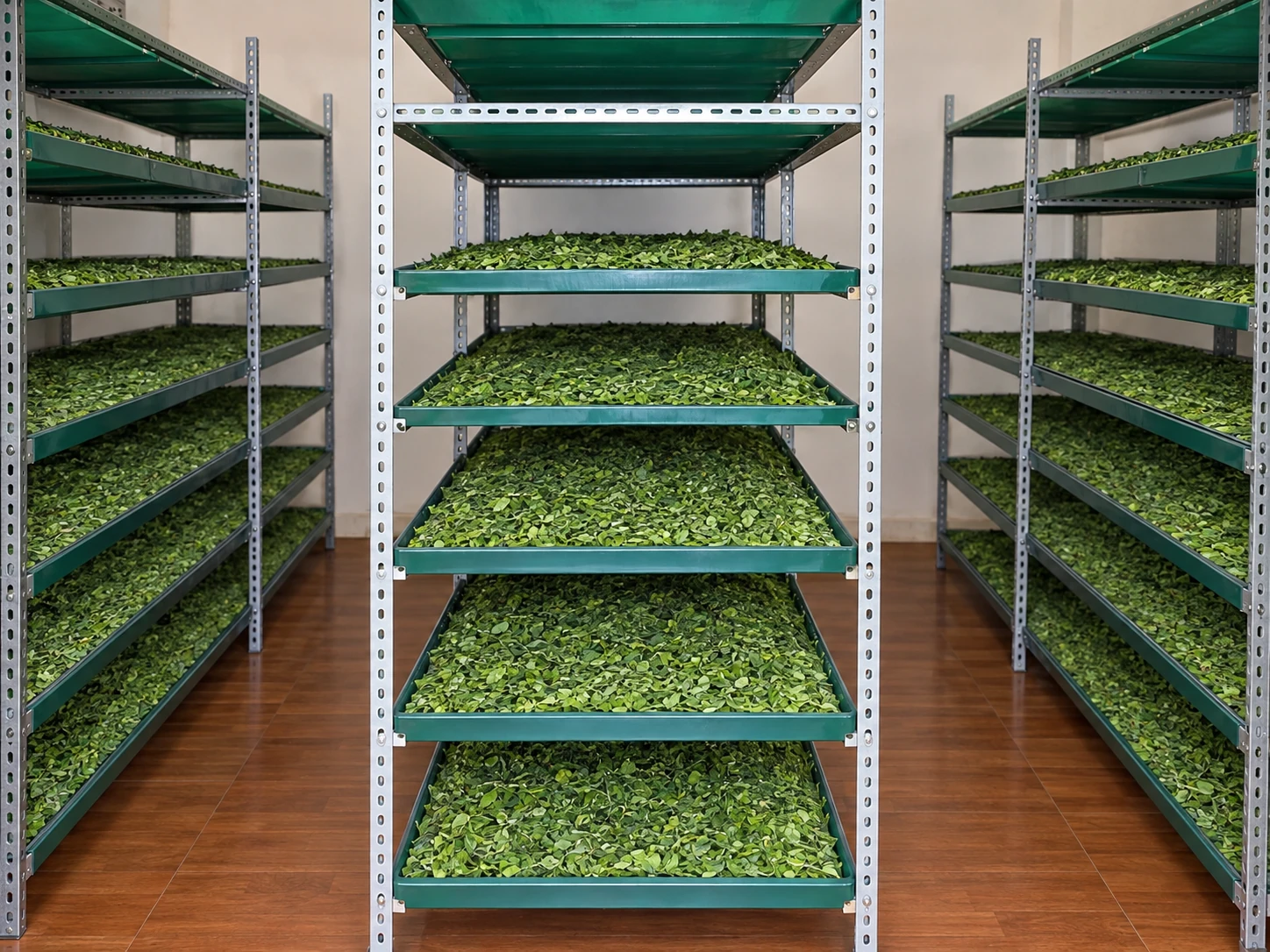 Temperature-controlled drying room